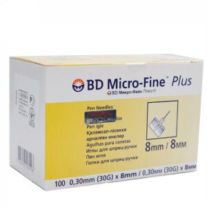 Иглы Микро Файн Плюс 8,0 №100