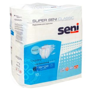 Подгузники впитывающие для взрослых Super Seni Large