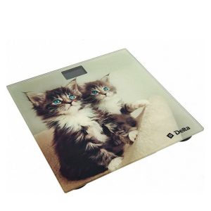 Весы напольные "Котята" DELTA D-9228