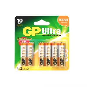 Батарейка пальчиковая GP Ultra LR6 AА