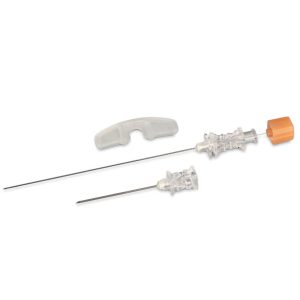 Игла спинальная Quincke 22G/89 мм с иглой 18G/38 мм Polymed