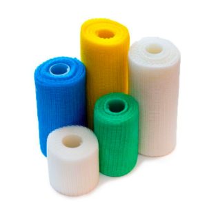 Бинт нестерильный ортопедический полимерный стекловолокно Alfacast Soft, 7,5 см*3,6 м