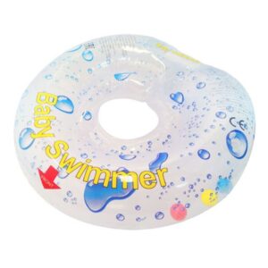 Круг-воротник для купания малыша с погремушкой Baby Swimmer, 6-36 кг