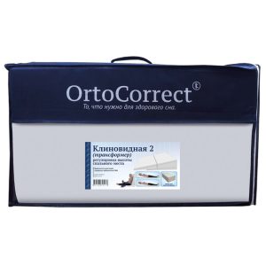 Подушка-трансформер клиновидная Ortocorrect