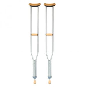 Костыль подмышечный алюминиевый взрослый КАВ-02ТМ