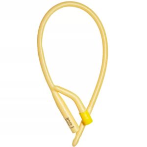 Катетер Фолея двухходовой  латексный с силиконовым покрытием Ch/Fr 20