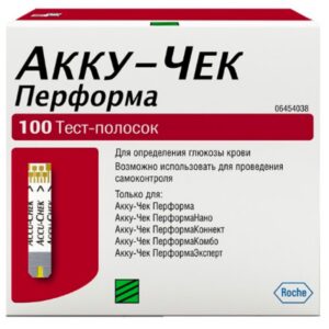 Тест-полоски Акку Чек Перформа №100