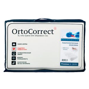 Подушка для взрослых Premium I Plus Ortocorrect