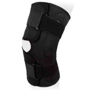Бандаж на коленный сустав с полицентрическими шарнирами разъёмный KS-050