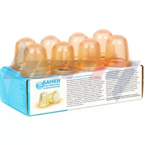 Банки пластикатные пневматические (набор №8)