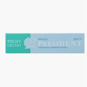 Зубная паста для брекет-систем President PROFI ORTHO Braces