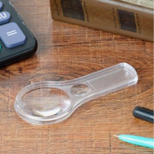 Лупа с прозрачным корпусом 5х, 10х, d=18 мм d=45 мм, 1164273