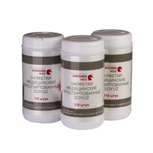 Салфетка проспиртованная, 60*100 мм