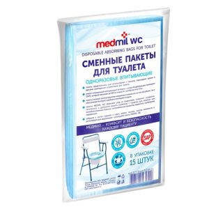 Пакеты сменные для кресел-туалетов Medmil WC