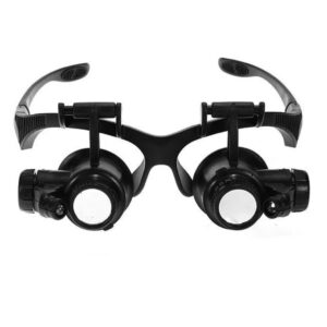 Лупа-очки (монокуляр) с подсветкой 20х