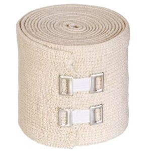 Бинт эластичный средней растяжимости с застежкой ИНТЕКС ИСР-5,0м*12см