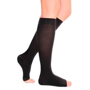 Гольфы компрессионные с открытым носком Luomma Idealista ID-210 Normal, 2 класс