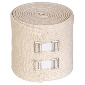 Бинт эластичный средней растяжимости с застежкой ИНТЕКС ИСР-5,0м*8см