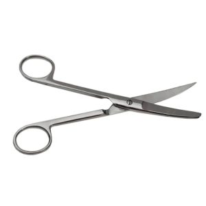 Ножницы с 1-м острым концом вертикально-изогнутые Н-41-1