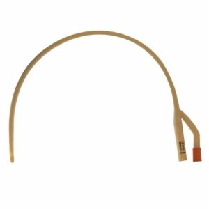 Катетер Фолея двухходовой латексный с силиконовым покрытием Ch/Fr 16