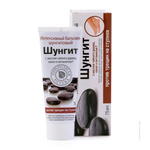 Интенсивный бальзам против трещин на ступнях "Шунгит", 100 мл