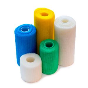 Бинт нестерильный ортопедический полимерный стекловолокно Alfacast, 5 см*3,6 м