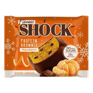 Брауни FitnesShock "Мандариновый брауни" 50 гр