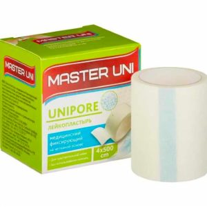 Пластырь на бумажной основе Unipore Master Uni, 4*500 см