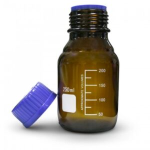 Бутыль с винтовой крышкой и градуировкой 250 мл