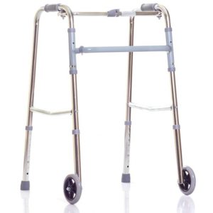 Ходунки складные двухколесные серия R: R Whell (хром)