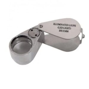Лупа ювелирная с 2 LED-подсветкой MG21007