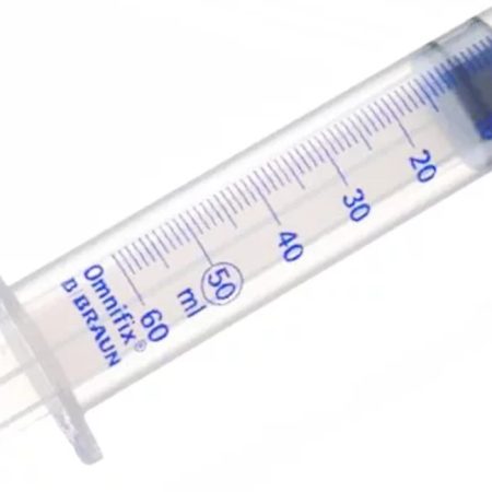 Шприц одноразовый светозащитный с коннектором "Луер-Лок" 50 мл