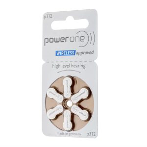 Батарейка для слуховых аппаратов №312 GoPower