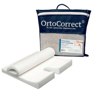 Подушка-квадрат с уклоном OrtoSit Ortocorrect