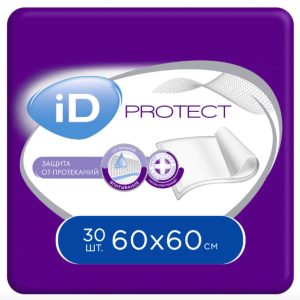 Пеленки гигиенические ID Protect, 60*60 см