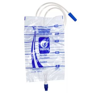 Мочеприемник прикроватный со спускным краном, 1000 мл