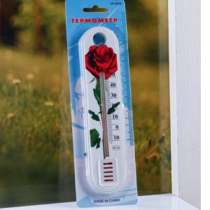 Термометр бытовой комнатный "Цветок" в блистере 4444063