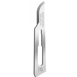 Лезвие для скальпеля из нержавеющей стали №15