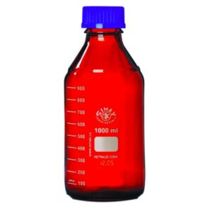 Бутыль с винтовой крышкой и градуировкой 1000 мл