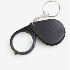 Лупа брелок 6х d=3см, 80824