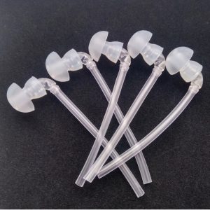 Вкладыш универсальный силиконовый нового типа для слухового аппарата с соединителем №3