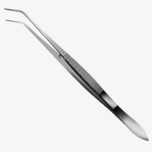 Пинцет зубной изогнутый 160*1 мм П-116