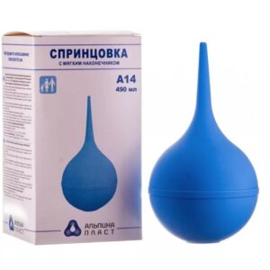 Спринцовка ПВХ А с мягким наконечником №14