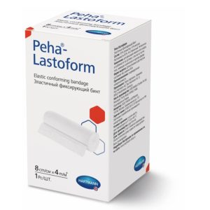Бинт эластичный фиксирующий Hartmann Peha-lastoform 8 см*4 м