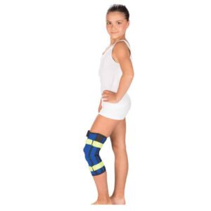 Бандаж компрессионный на коленный сустав с металлическими шарнирами Т-8532
