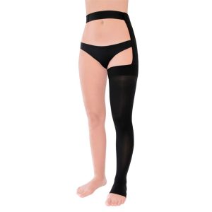 Чулки компрессионные с открытым носком Luomma Idealista ID-330L Normal, 1 класс левый