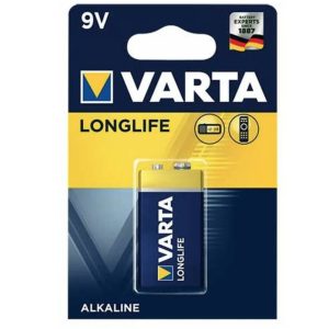 Батарейка Varta LONGLIFE Крона 6LR61 (4122)