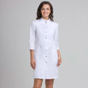 Халат медицинский женский 12-1224, 3/4