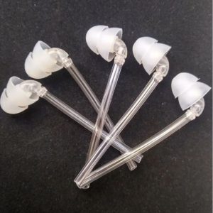 Вкладыш силиконовый двухкупольный большой с соединителем