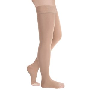 Чулки компрессионные с открытым носком Luomma Idealista SV-393, 2 класс